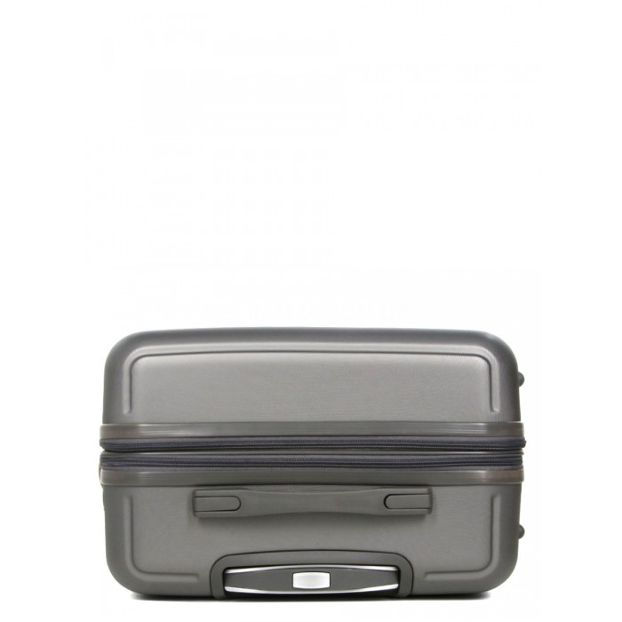 Валіза Франція середня M сіра 66х43х26(+5)см/75л/3.7кг/Worldline 628, фото 6