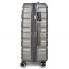 Валіза Франція середня M сіра 66х43х26(+5)см/75л/3.7кг/Worldline 628, фото 14