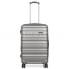 Чемодан Франция средний M серый 66х43х26(+5)см/75л/3.7кг/Worldline 628, фото 11