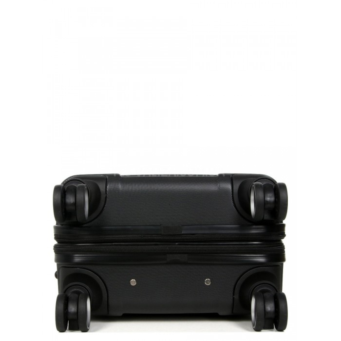 Чемодан ручная кладь S чёрный 55х35х20(+5)см/42л/2.8кг/Worldline 628, фото 7