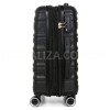Валіза ручна поклажа S чорна 55х35х20(+5)см/42л/2.8кг/Worldline 628, фото 15
