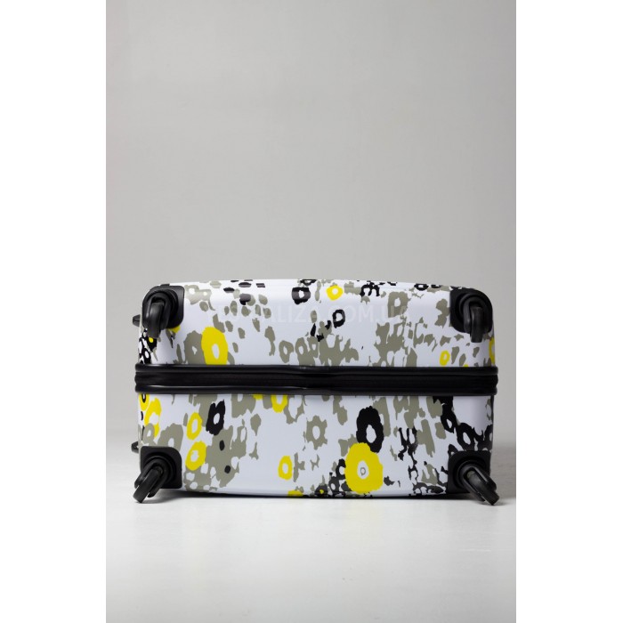 Чемодан Airtex большой L поликарбонат белый 77х50х30см/105л/4.6кг, фото 7