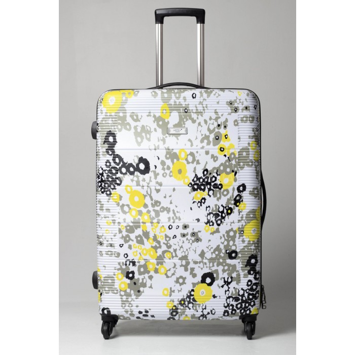 Чемодан Airtex большой L поликарбонат белый 77х50х30см/105л/4.6кг, фото 2