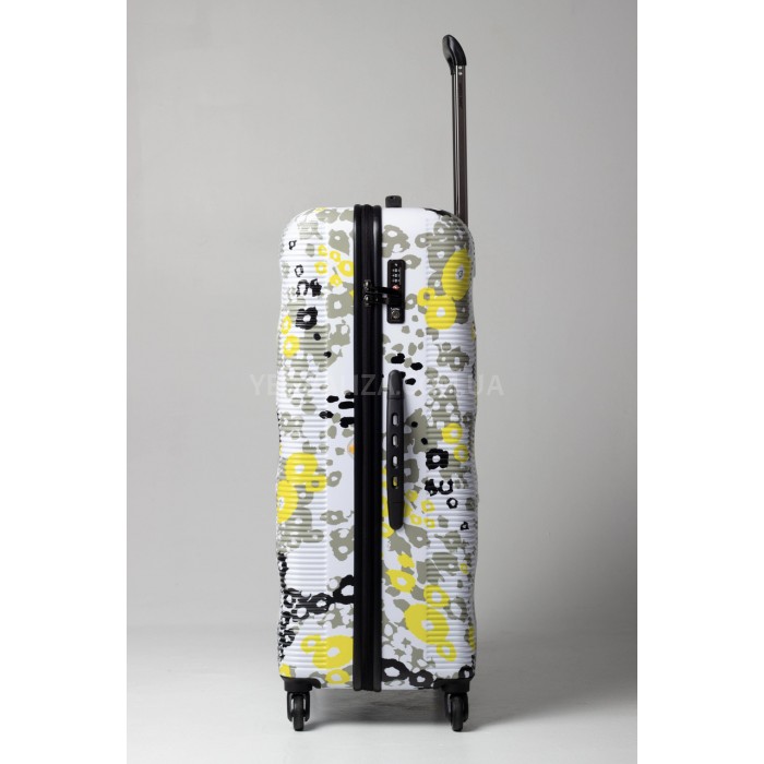 Чемодан Airtex большой L поликарбонат белый 77х50х30см/105л/4.6кг, фото 4