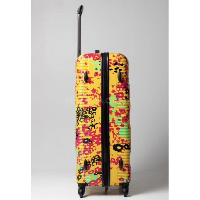 Чемодан Airtex большой L поликарбонат оранж 77х50х30см/105л/4.6кг, фото 5