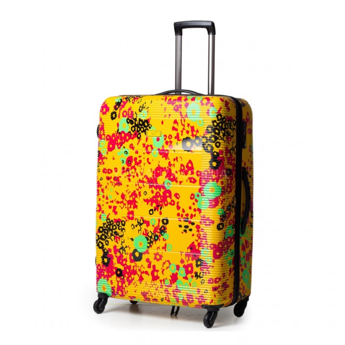 Чемодан Airtex большой L поликарбонат оранж 77х50х30см/105л/4.6кг, фото 1