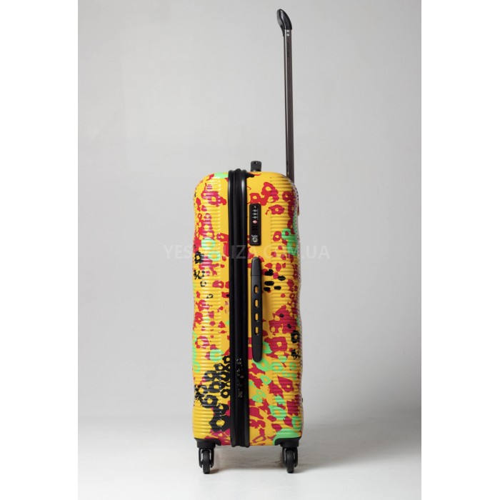 Чемодан Airtex средний M поликарбонат оранж 67х45х24см/65л/3.6кг, фото 5