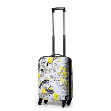 Валіза Airtex ручна поклажа S полікарбонат біла 53х35х20см/35л/2.6кг