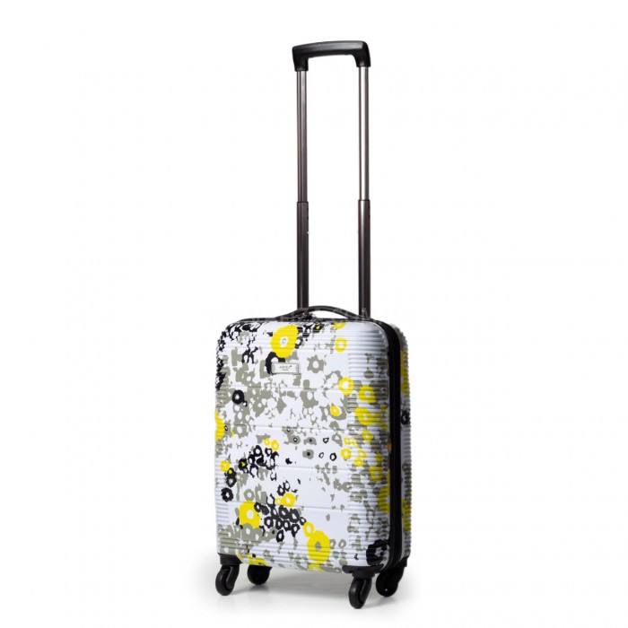 Чемодан Airtex ручная кладь S поликарбонат белый 53х35х20см/35л/2.6кг, фото 1