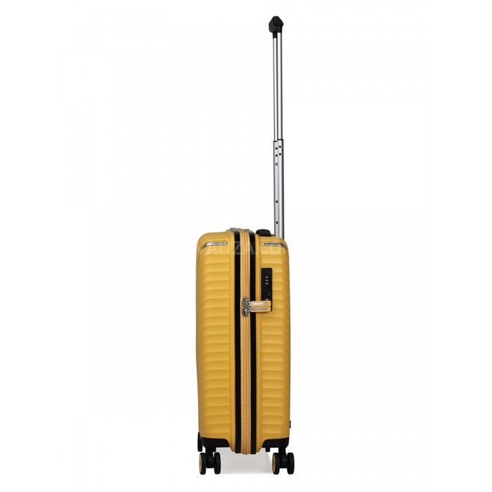 Чемодан малый S полипропилен жёлтый 55х36х20/36л/2.8кг/Snowball 05103, фото 4