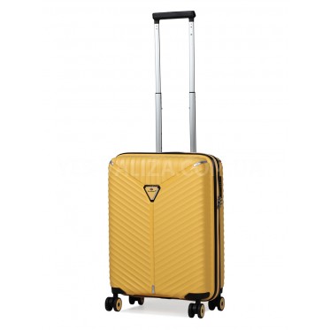 Валіза мала S поліпропілен жовта 55х36х20см/36л/2.8кг//Snowball 05103