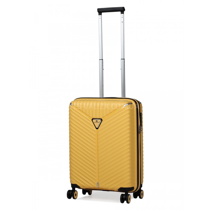 Валіза мала S поліпропілен жовта 55х36х20см/36л/2.8кг//Snowball 05103, фото 1