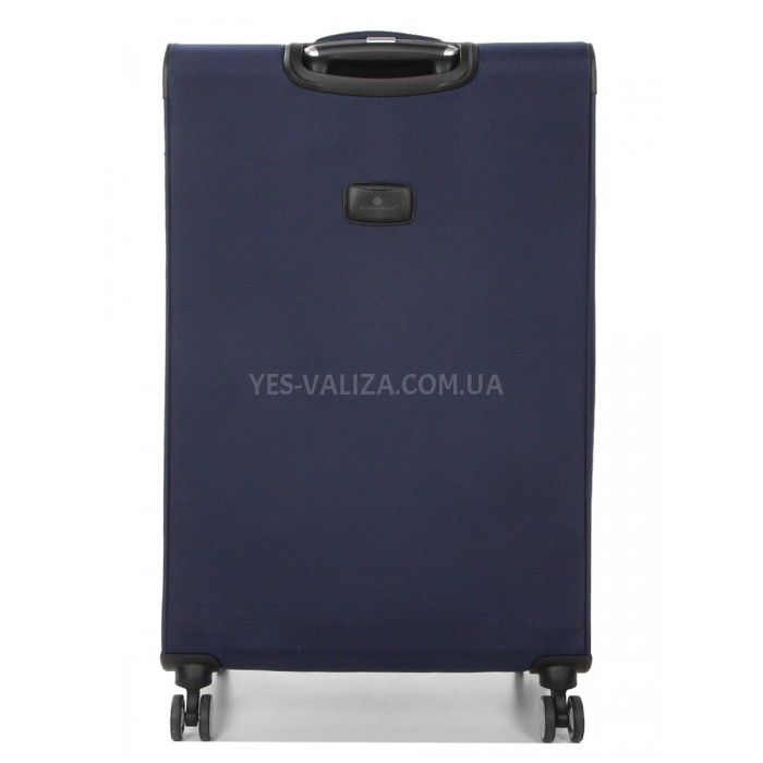 Чемодан большой L ткань синий 77х47х32(+5)см/119л/3.9кг/Snowball 87303, фото 3
