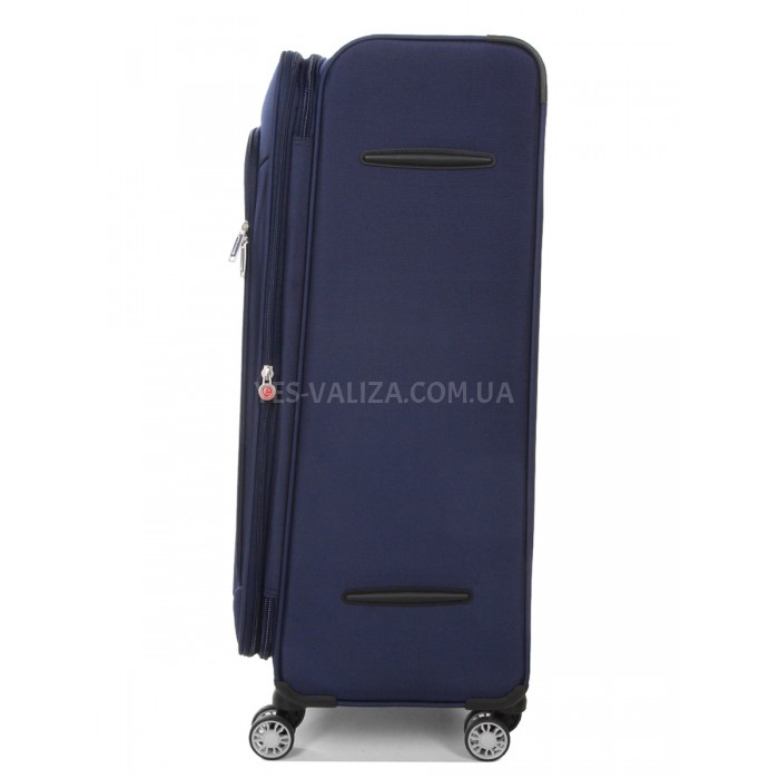 Валіза велика L тканина синя 77х47х32(+5)см/119л/3.9кг/Snowball 87303, фото 4