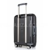 Валіза ручна поклажа S поліпропілен чорна 55х40х20/38л/3.1кг/Airtex226, фото 6