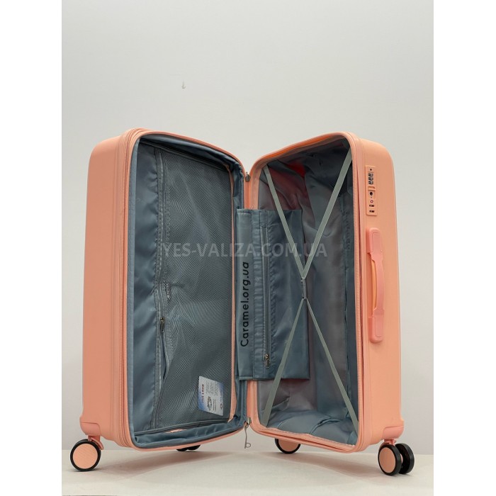Чемодан ручная кладь полипропилен розовый 55х37х22/38л/2.6кг/Airtex280, фото 9 Чемодан ручная кладь полипропилен розовый 55х37х22/38л/2.6кг/Airtex280, фото 9