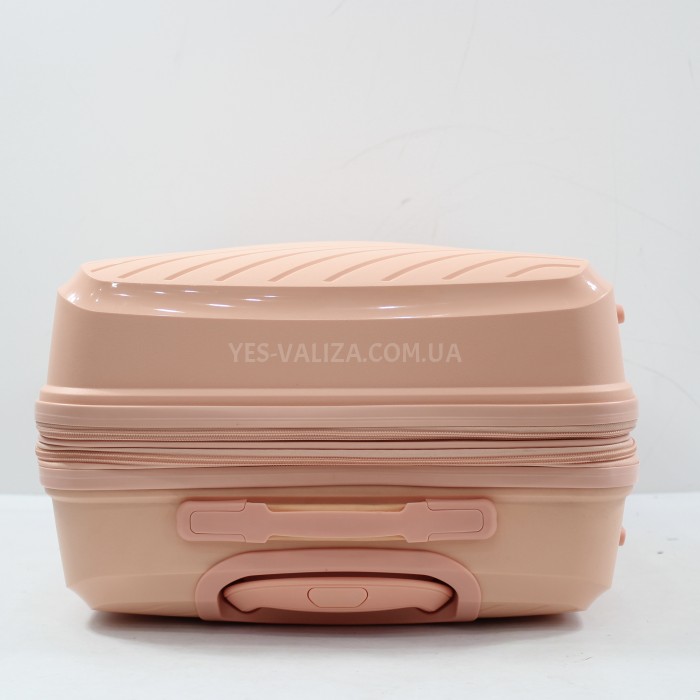 Валіза середня M поліпропілен рожева 65х44х27+5см/80л/3.4кг/Airtex 280, фото 7