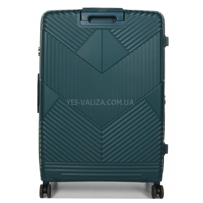 Чемодан большой L полипропилен зелёный 77х53х30+5/114л/5кг/Airtex 639, фото 4