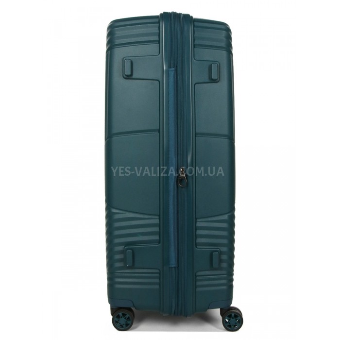 Валіза велика L поліпропілен зелена 77х53х30+5см/114л/5кг/Airtex 639, фото 6