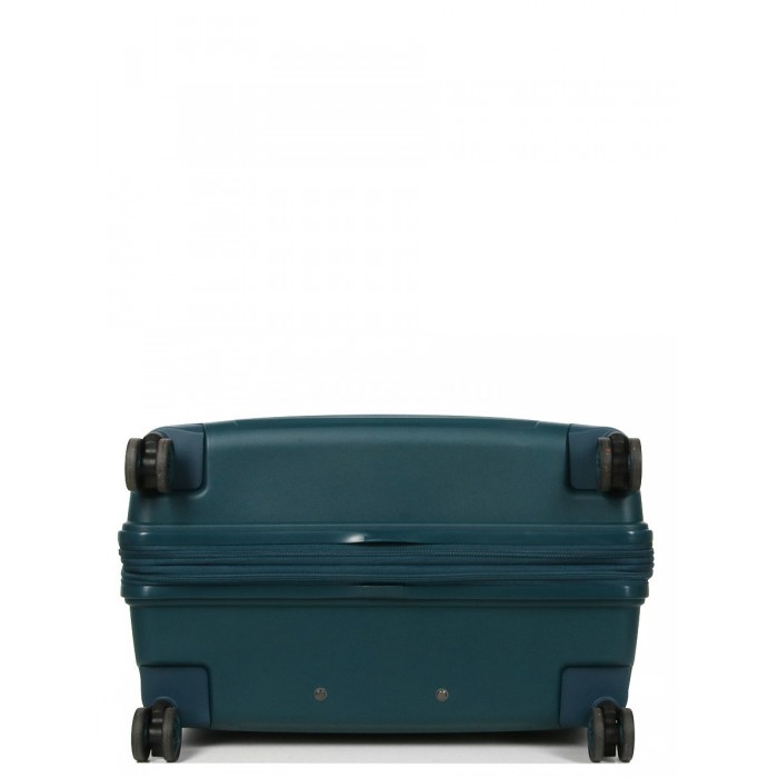 Валіза велика L поліпропілен зелена 77х53х30+5см/114л/5кг/Airtex 639, фото 8