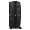 Чемодан средний M полипропилен чёрный 67х46х26+5см/77л/4кг/Airtex 639, фото 15