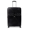 Валіза велика L поліпропілен чорна 78х54х36+5см/153л/4.9кг/Airtex 241, фото 11