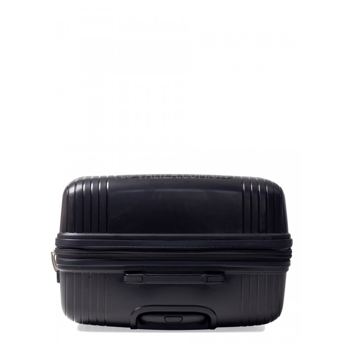 Чемодан большой L полипропилен чёрный 78х54х36+5/153л/4.9кг/Airtex 241, фото 9