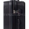 Чемодан средний M полипропилен чёрный 68х47х33+5/102л/3.9кг/Airtex 241, фото 20