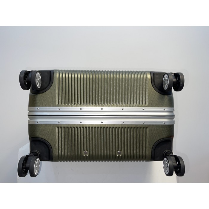 Валіза Airtex велика L поліпропілен зелена 75х51х32см/110л/5.7кг, фото 7