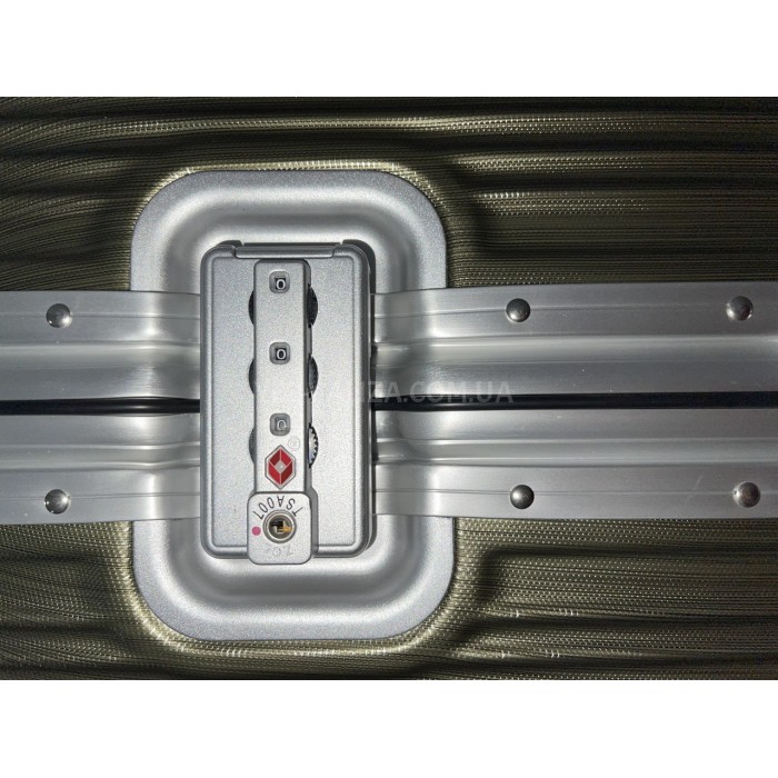 Чемодан Airtex большой L полипропилен зелёный 75х51х32см/110л/5.7кг, фото 8