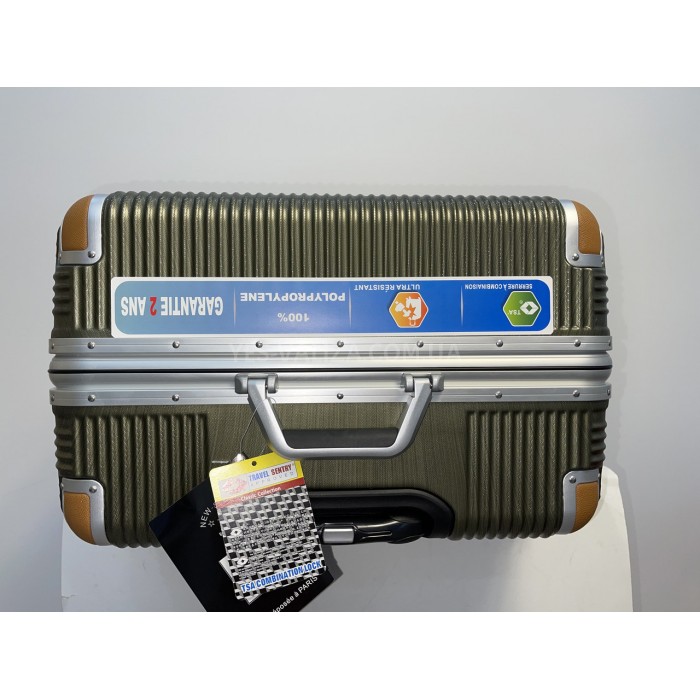 Чемодан Airtex большой L полипропилен зелёный 75х51х32см/110л/5.7кг, фото 6