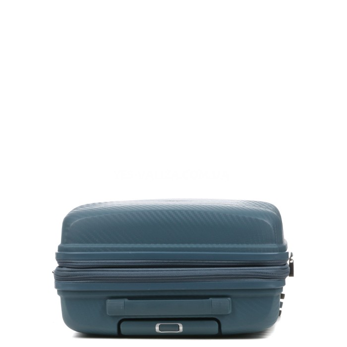 Валіза мала S поліпропілен зелена 55х40х23(+5)см/52л/3.05кг/Airtex 242, фото 9