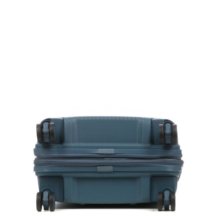 Валіза мала S поліпропілен зелена 55х40х23(+5)см/52л/3.05кг/Airtex 242, фото 10