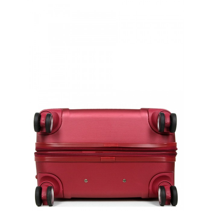 Валіза Франція середня M бордо 66х43х26(+5)см/75л/3.7кг/Worldline 628, фото 7