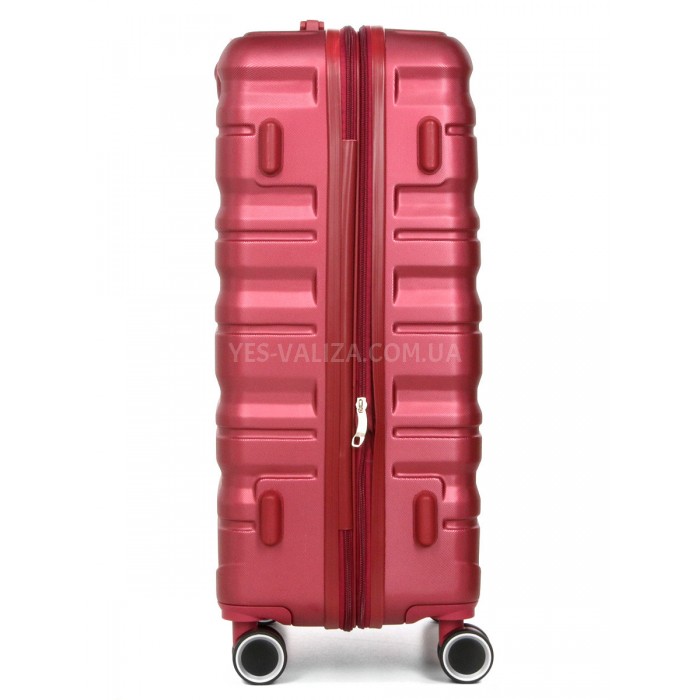 Валіза Франція середня M бордо 66х43х26(+5)см/75л/3.7кг/Worldline 628, фото 4