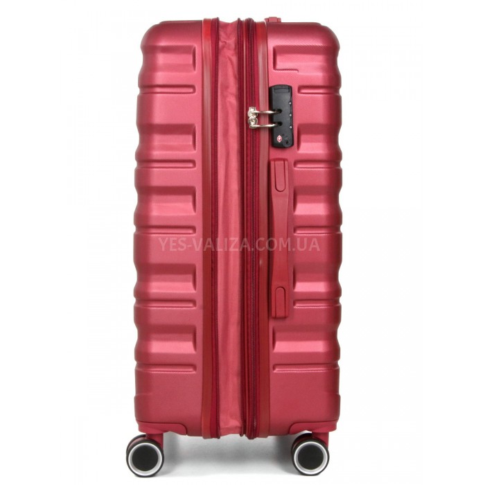 Чемодан Франция средний M бордо 66х43х26(+5)см/75л/3.7кг/Worldline 628, фото 5