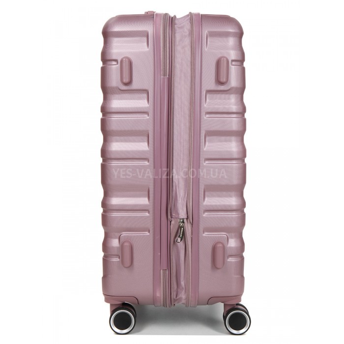 Валіза Франція середня M рожева 66х43х26(+5)см/75л/3.7кг/Worldline 628, фото 5