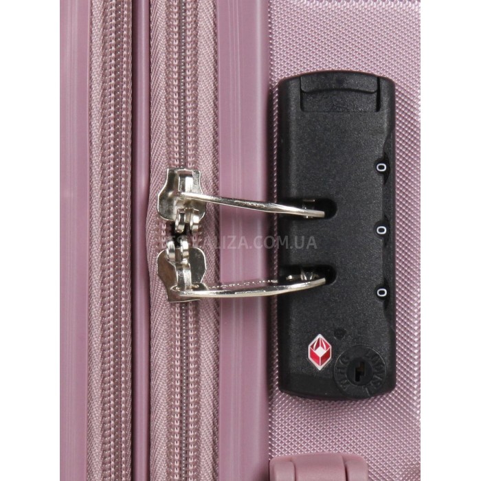 Валіза Франція середня M рожева 66х43х26(+5)см/75л/3.7кг/Worldline 628, фото 8