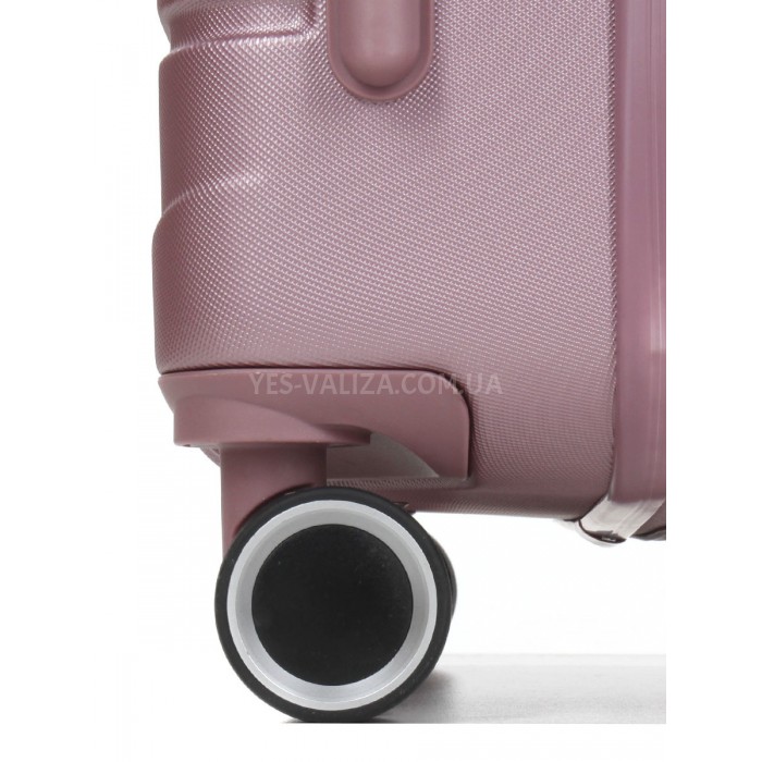 Чемодан Франция средний M розовый 66х43х26(+5)см/75л/3.7кг/Worldline 628, фото 9