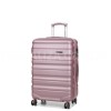 Чемодан Франция средний M розовый 66х43х26(+5)см/75л/3.7кг/Worldline 628, фото 11