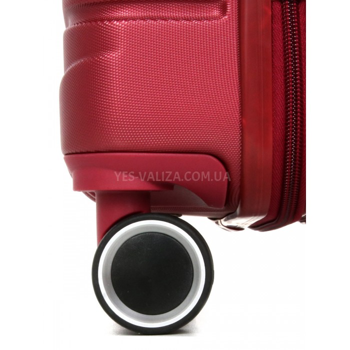 Чемодан ручная кладь S бордо 55х35х20(+5)см/42л/2.8кг/Worldline 628, фото 9