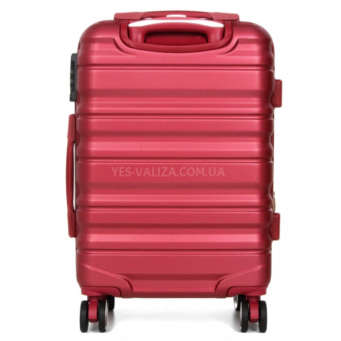 Чемодан ручная кладь S бордо 55х35х20(+5)см/42л/2.8кг/Worldline 628, фото 3