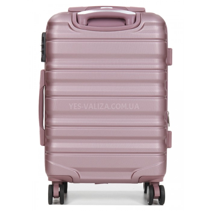 Чемодан ручная кладь S розовый 55х35х20(+5)см/42л/2.8кг/Worldline 628, фото 3