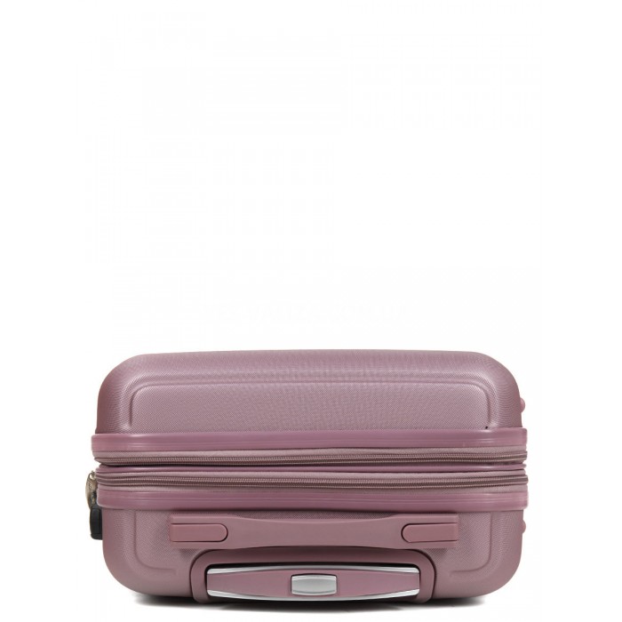 Валіза ручна поклажа S рожева 55х35х20(+5)см/42л/2.8кг/Worldline 628, фото 6