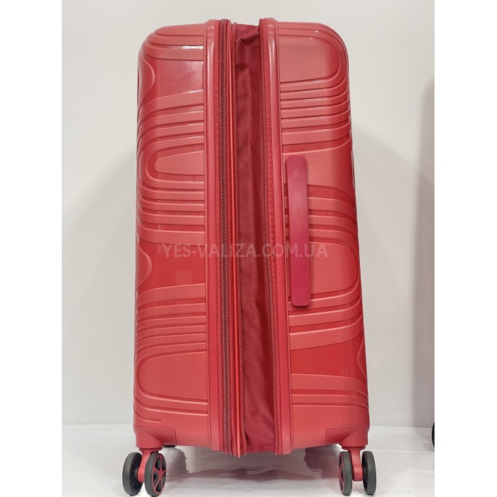 Чемодан Snowbal большой полипропилен красный 76х51х35(+5)см/125л/4.4кг, фото 5