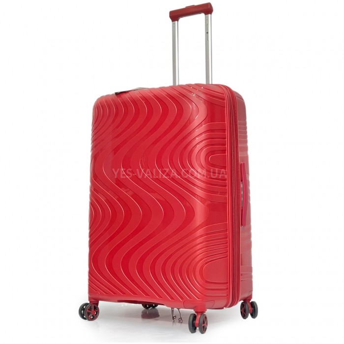 Чемодан Snowbal большой полипропилен красный 76х51х35(+5)см/125л/4.4кг, фото 1