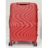 Валіза Snowbal середня M поліпропілен червона 66х44х28(+5)см/80л/3.2кг, фото 14