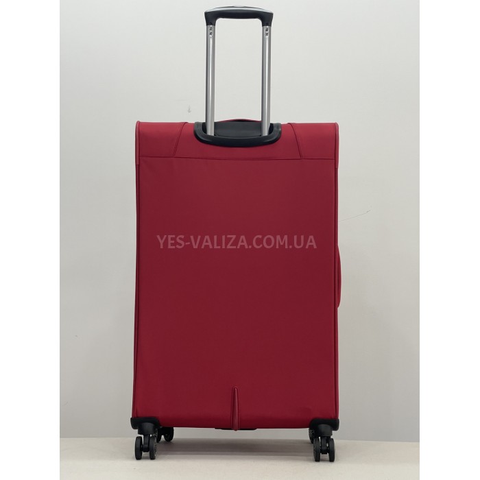 Чемодан Snowball большой L ткань красный 77х47х28(+5)см/108л/3.9кг, фото 4
