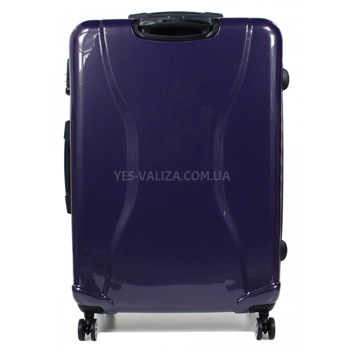 Валіза Airtex велика L полікарбонат фіолет 76х50х29(+5)см/117л/4.6кг, фото 3