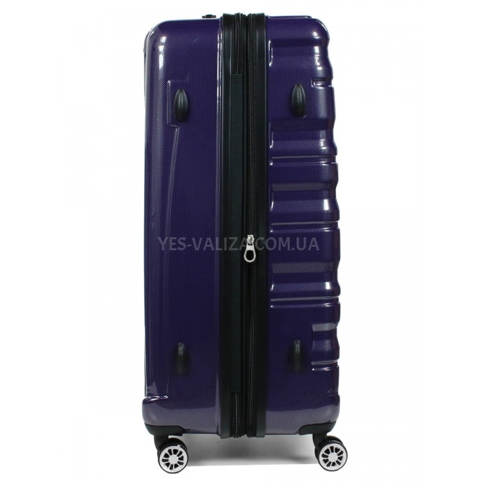 Валіза Airtex велика L полікарбонат фіолет 76х50х29(+5)см/117л/4.6кг, фото 5